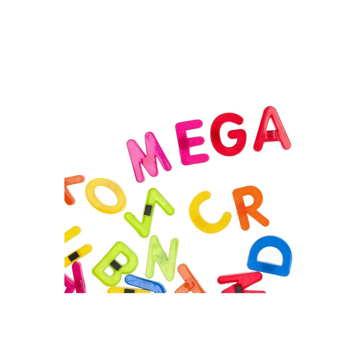 Magnes Mega Creative literki cyferki mix (462721)