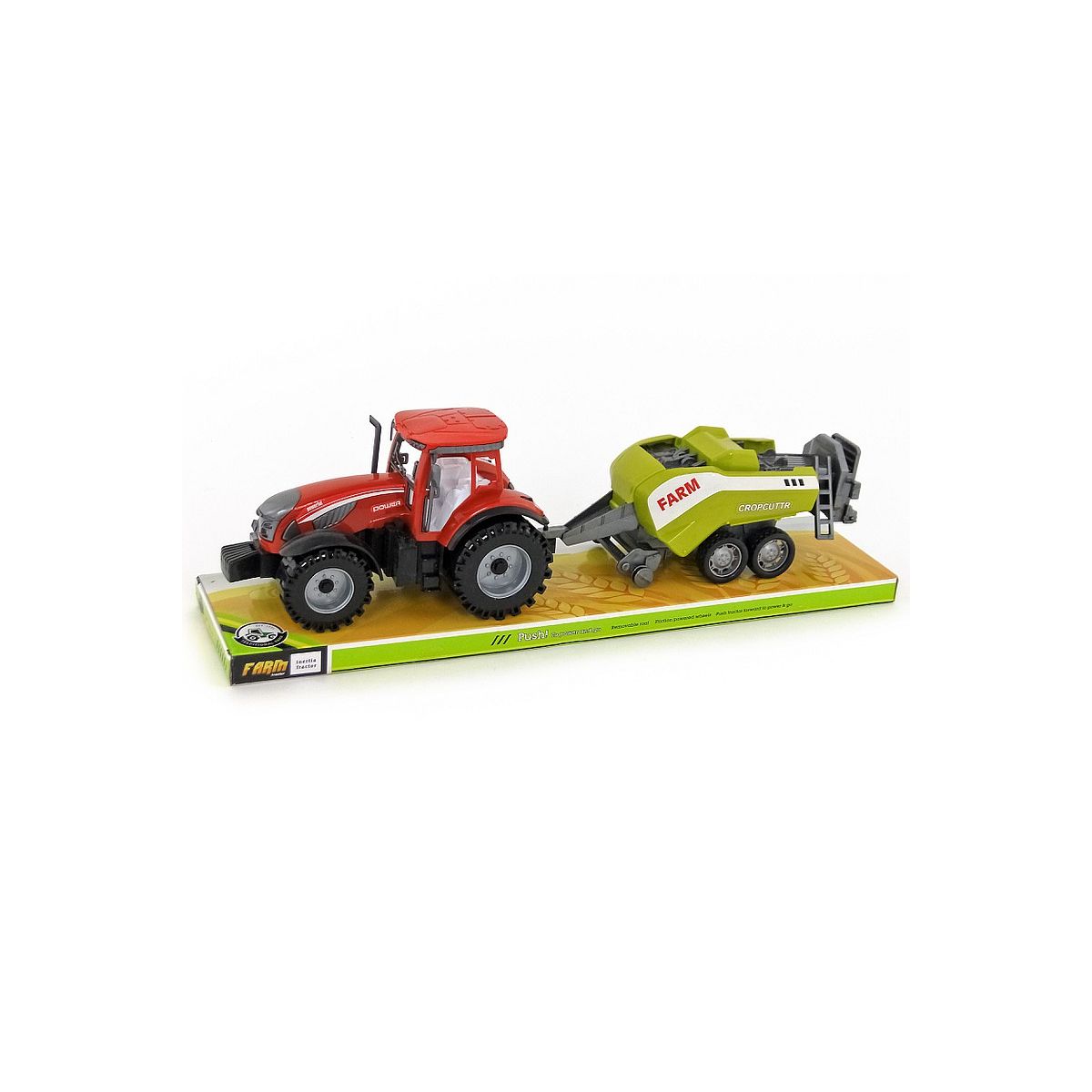 Traktor z maszyną rolniczą, 47cm Adar (507326)