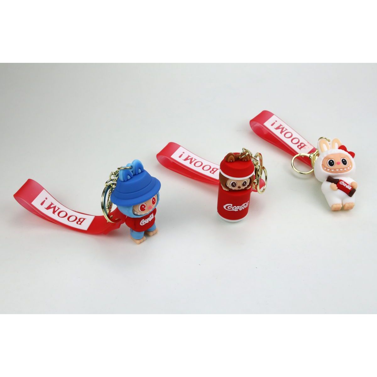 Brelok bubu gumowy mix pakowany po 10 szt.