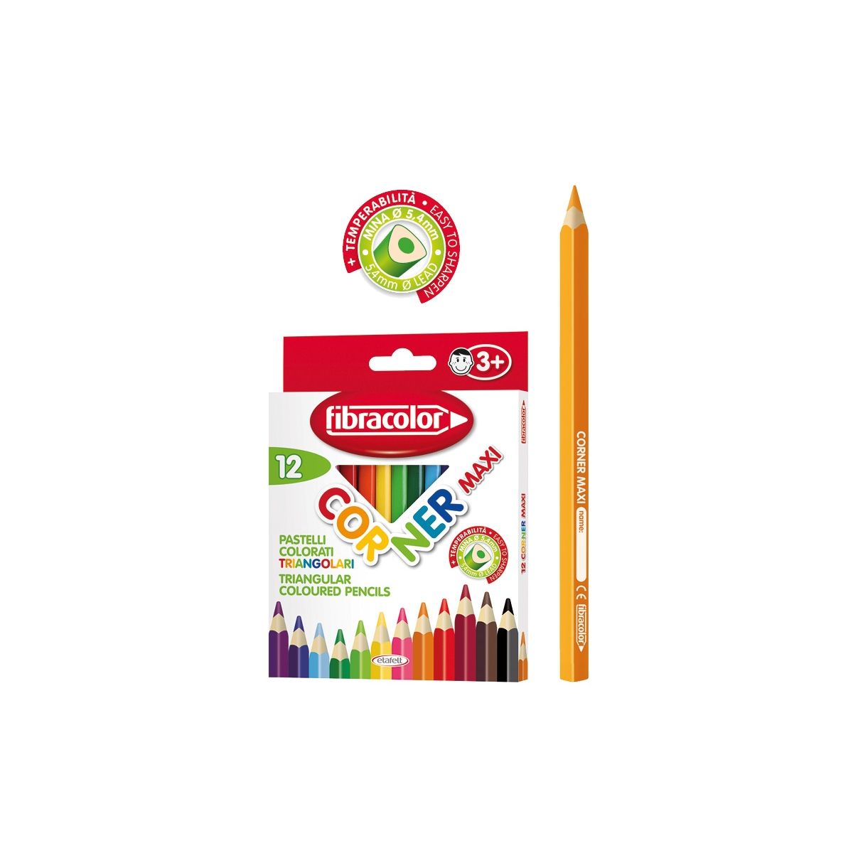 Kredki ołówkowe Fibracolor (8008621019458)