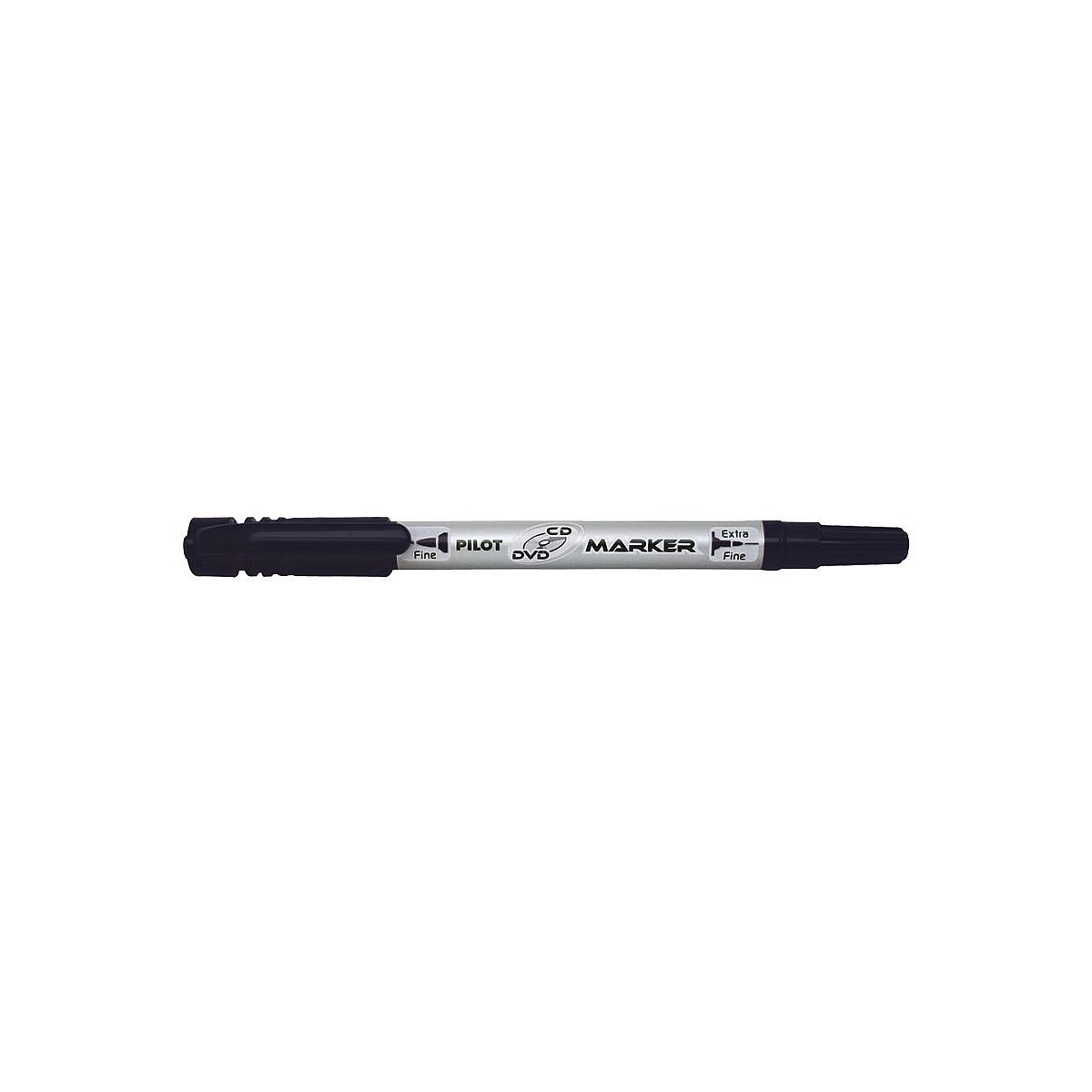 Marker do cd Pilot Twin Marker, czarny 0,4/0,7mm (SCA-TMCD-B)