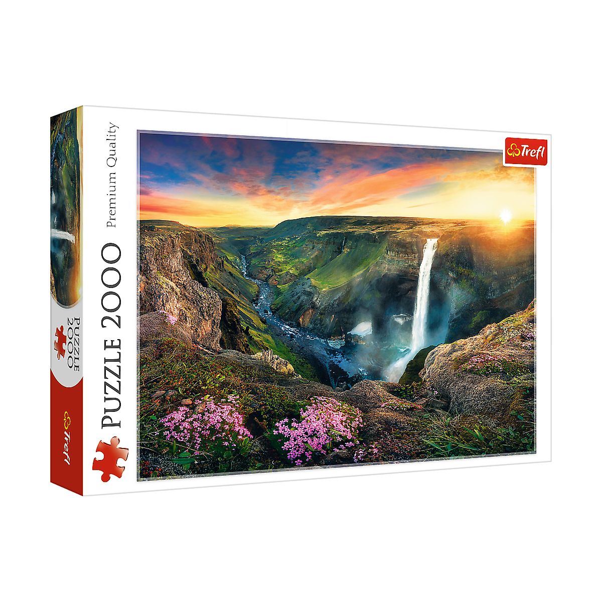 Puzzle Trefl wodospad haifoss 3000 el. (27091)