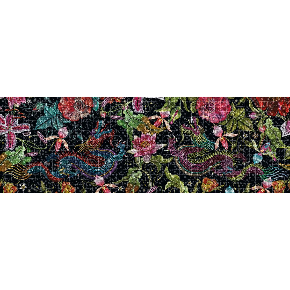 Puzzle SECRET GARDEN 4 1000 EL panoramiczne Interdruk (5902277370112)