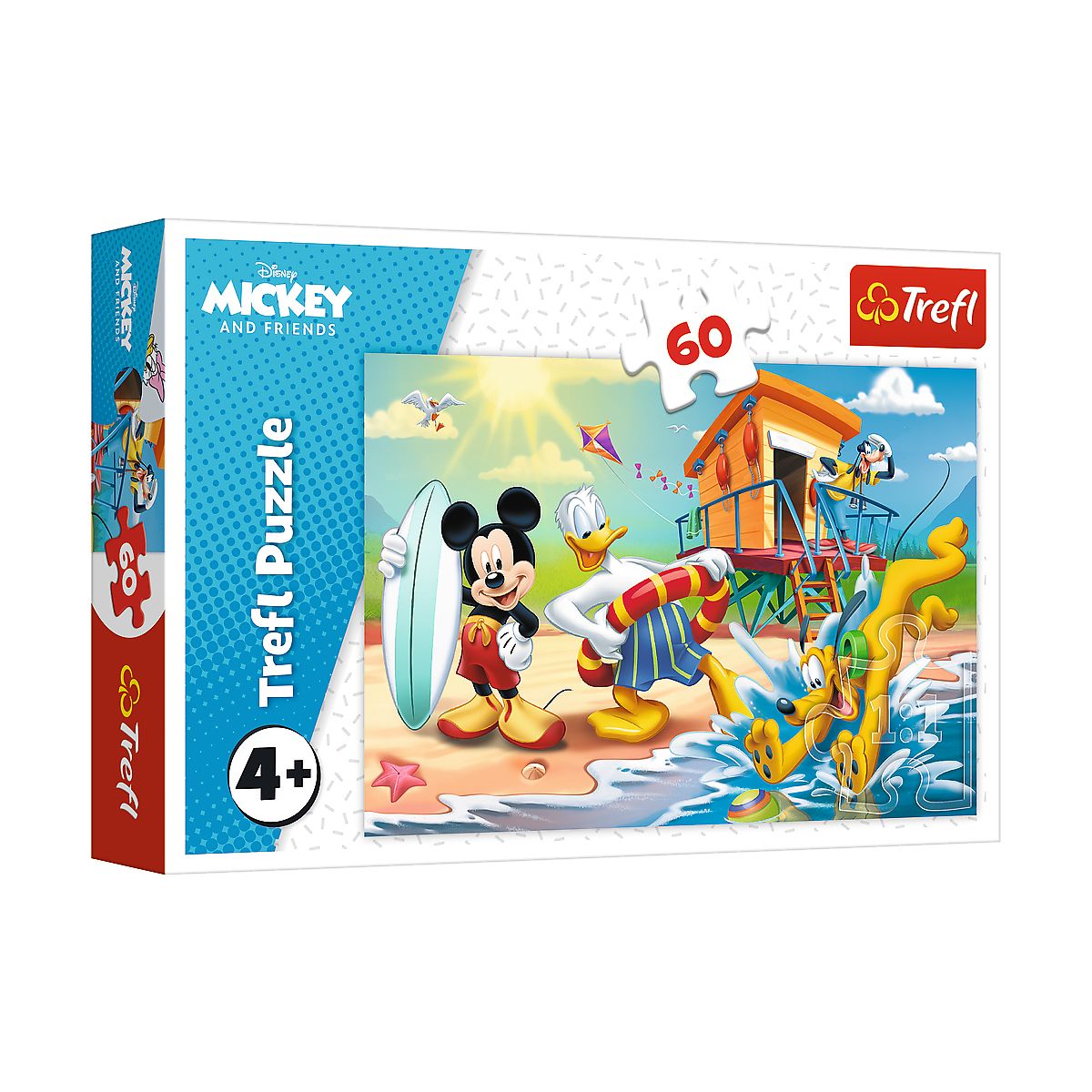 Puzzle Trefl Ciekawy dzień Mikiego i przyjaciół 60 el. (17359)