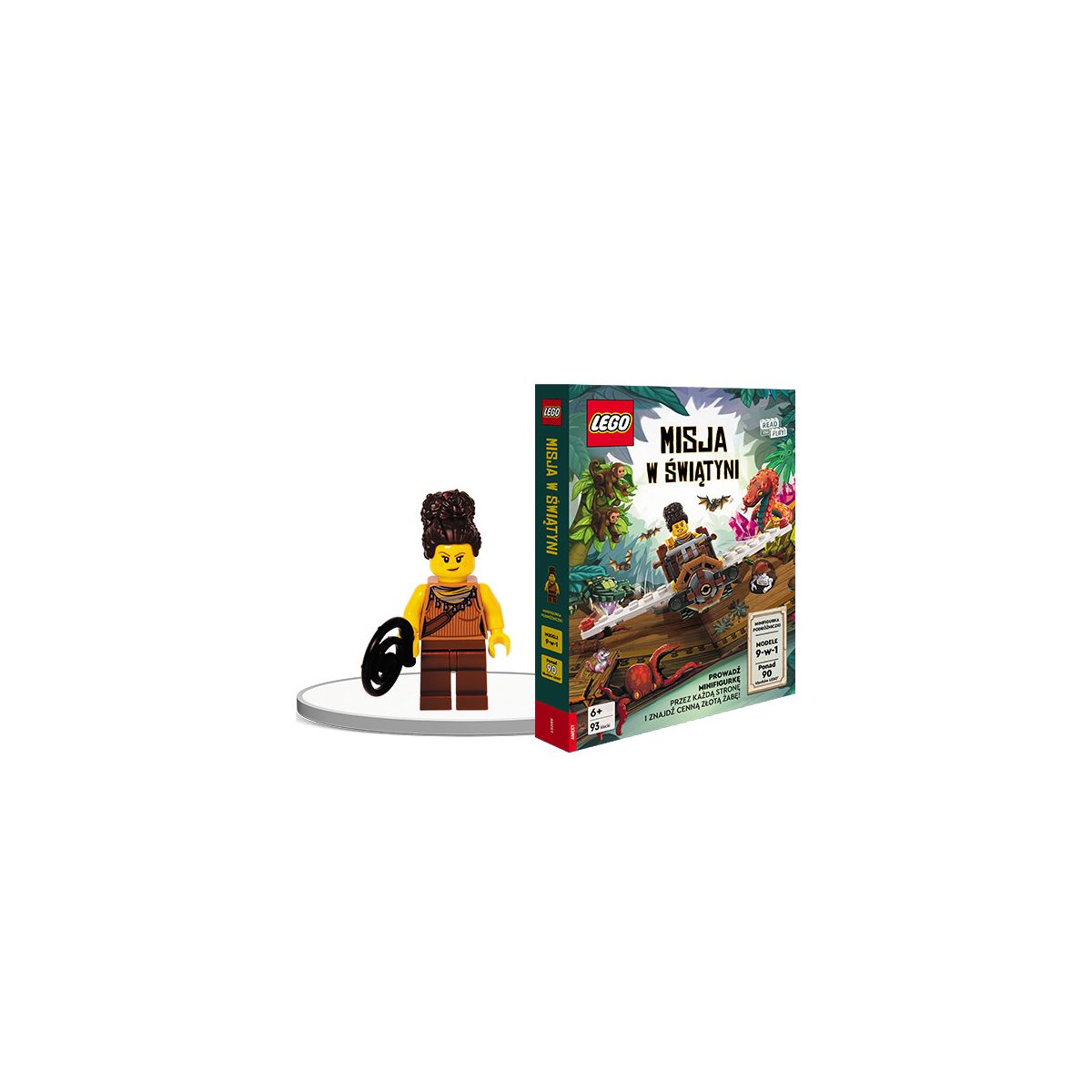 Książka dla dzieci Ameet LEGO® Books. Misja w świątyni (Z BSA 6601)