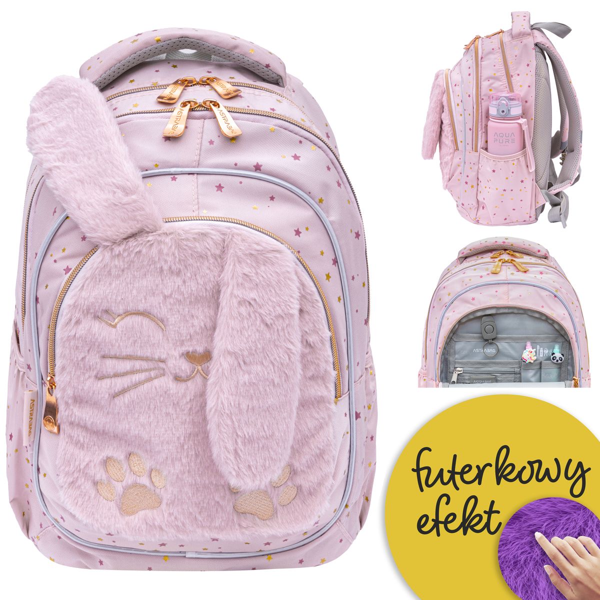 Plecak Astrabag Fluffy Bunny Astra (502025022)