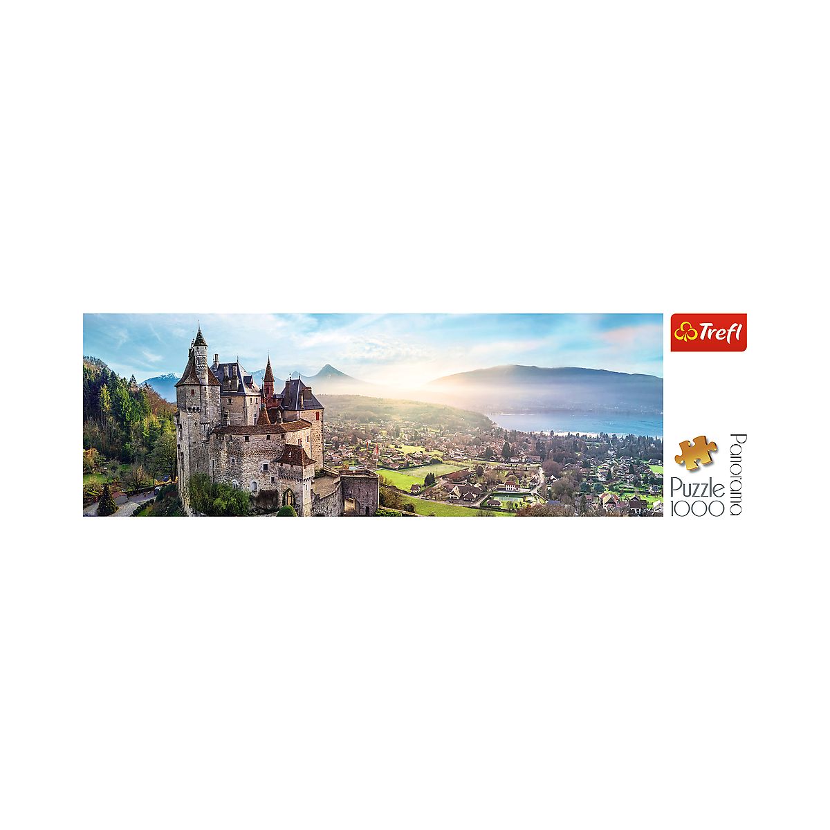 Puzzle Trefl Panorama - Zamek Menthon, Francja 1000 el. (29055)