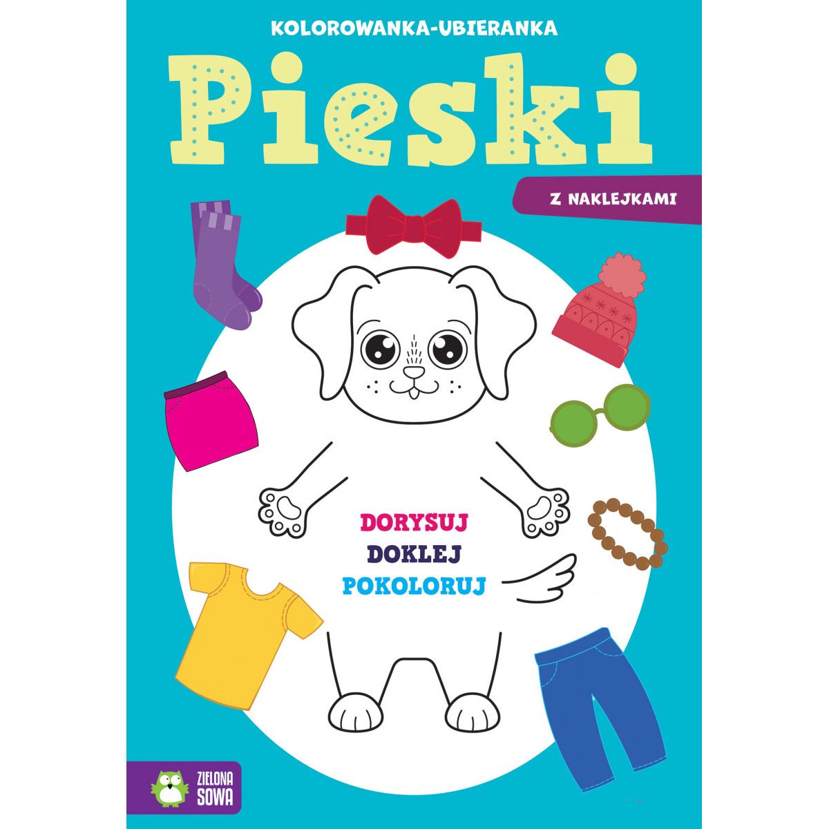 Książeczka edukacyjna Pieski Zielona Sowa