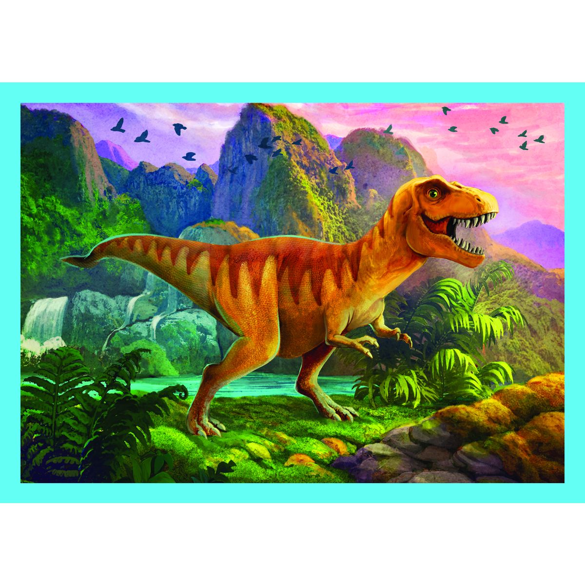 Puzzle Trefl Dinozaury 4w1 4w1 el. (34609)