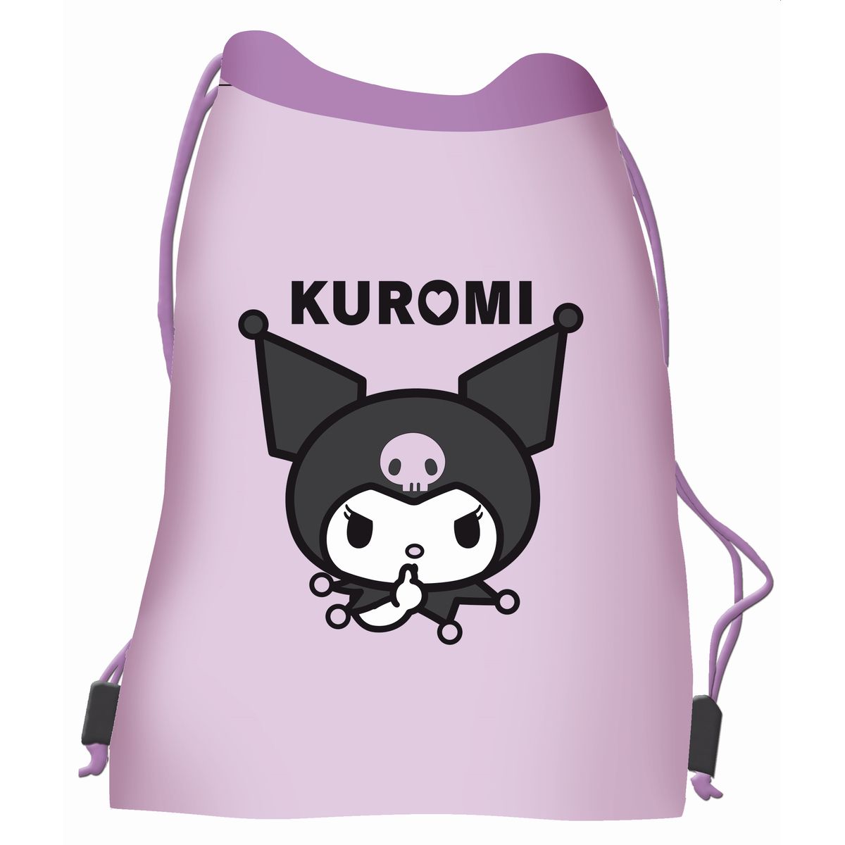 Worek na buty KUROMI violet St.Majewski