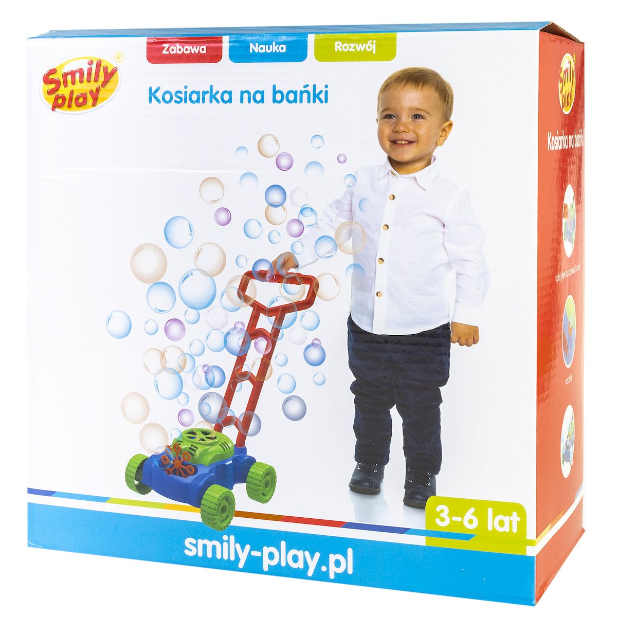 Bańki mydlane Smily Play kosiarka (SP83139)