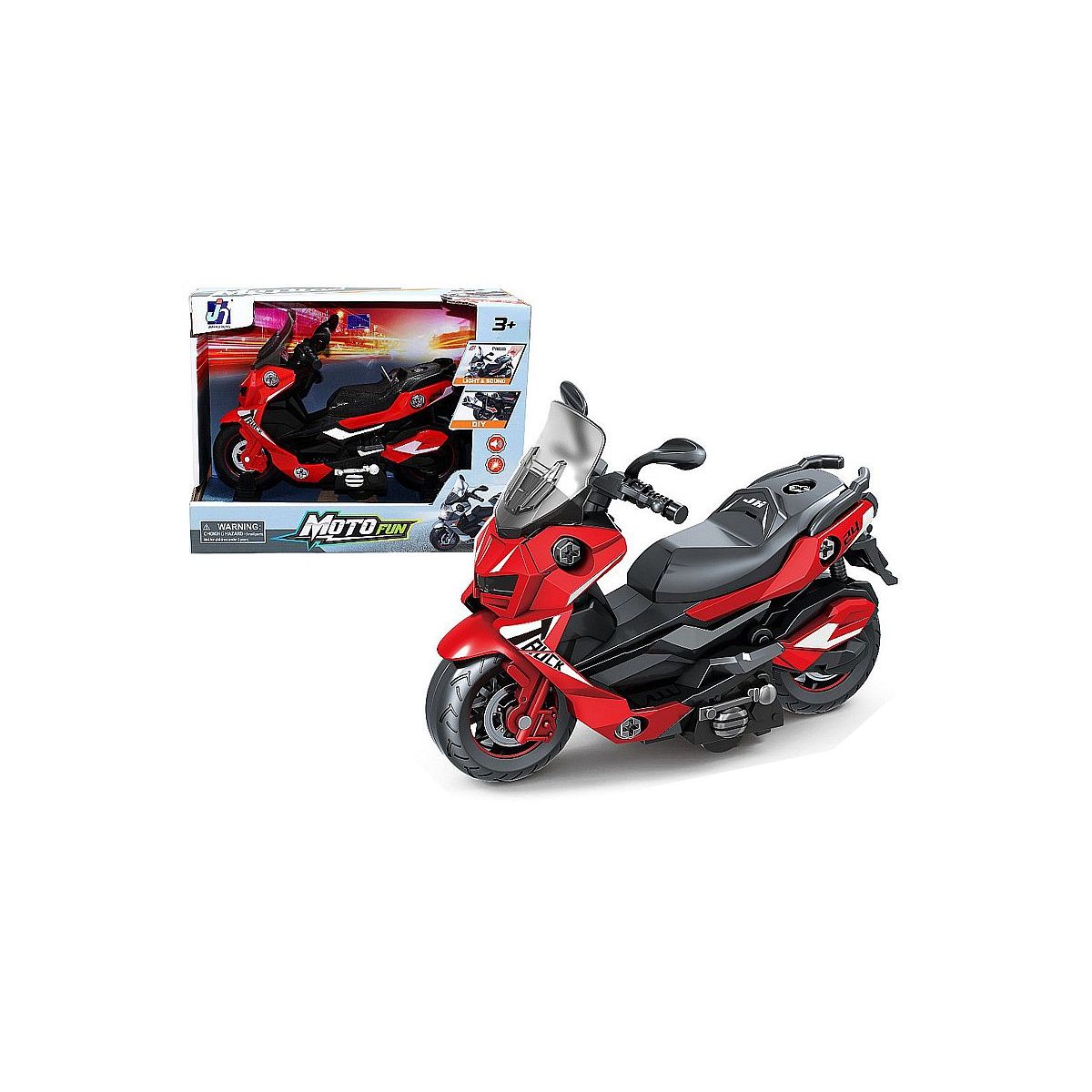 Motocykl skuter do skręcania Adar (622340)