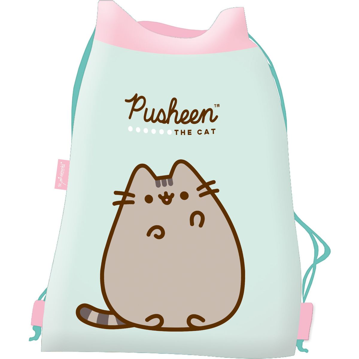 Worek na buty Bambino Tuba PUSHEEN mint 5903235663208