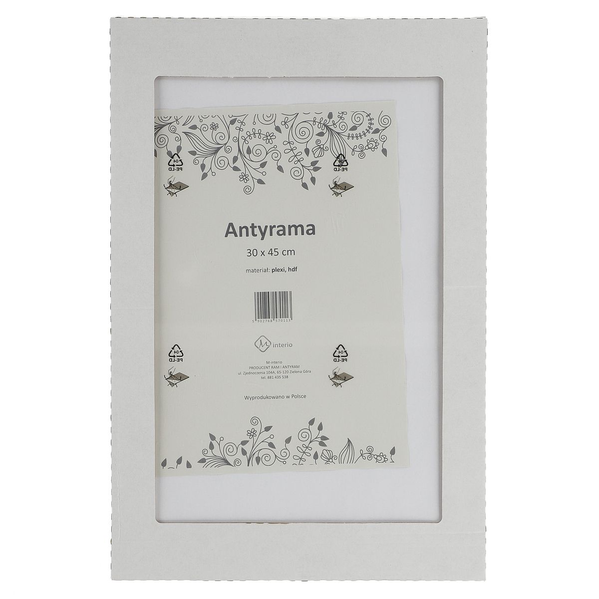 Antyrama M-interio plexi plexi [mm:] 300x450 M-interio (AR30x45)