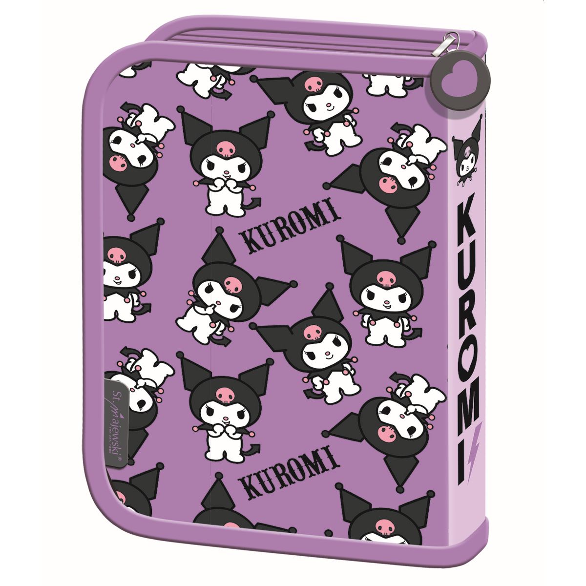 Piórnik KUROMI VIOLET 2 KLAPKOWY St.Majewski (bez wyposażenia)