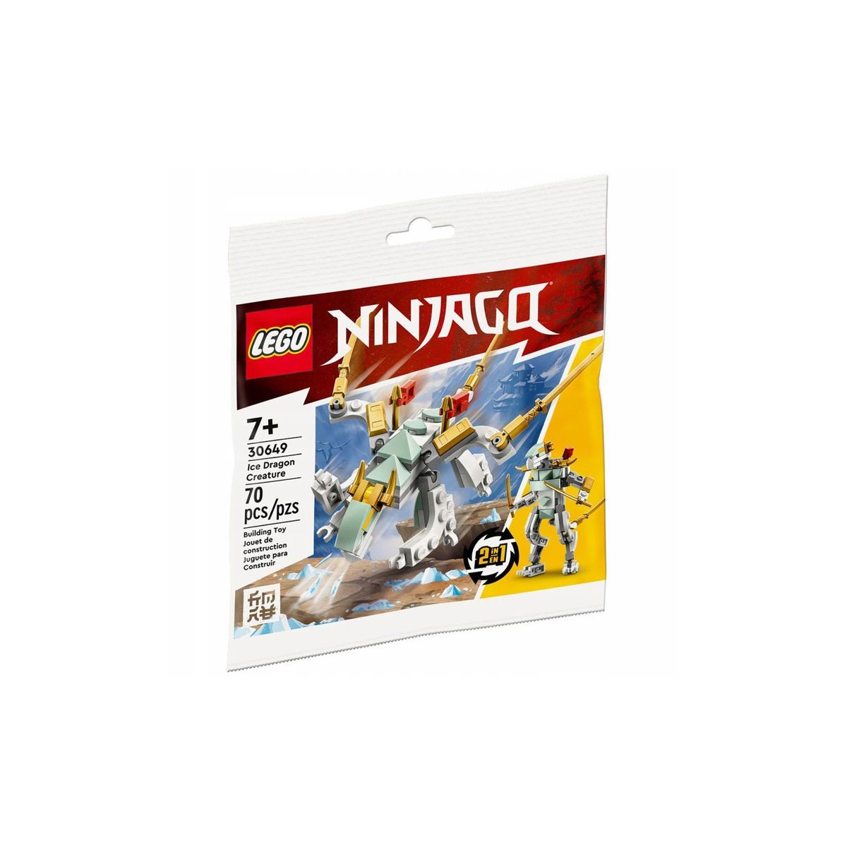 Klocki konstrukcyjne Lego Ninjago Lodowy smok (30649)