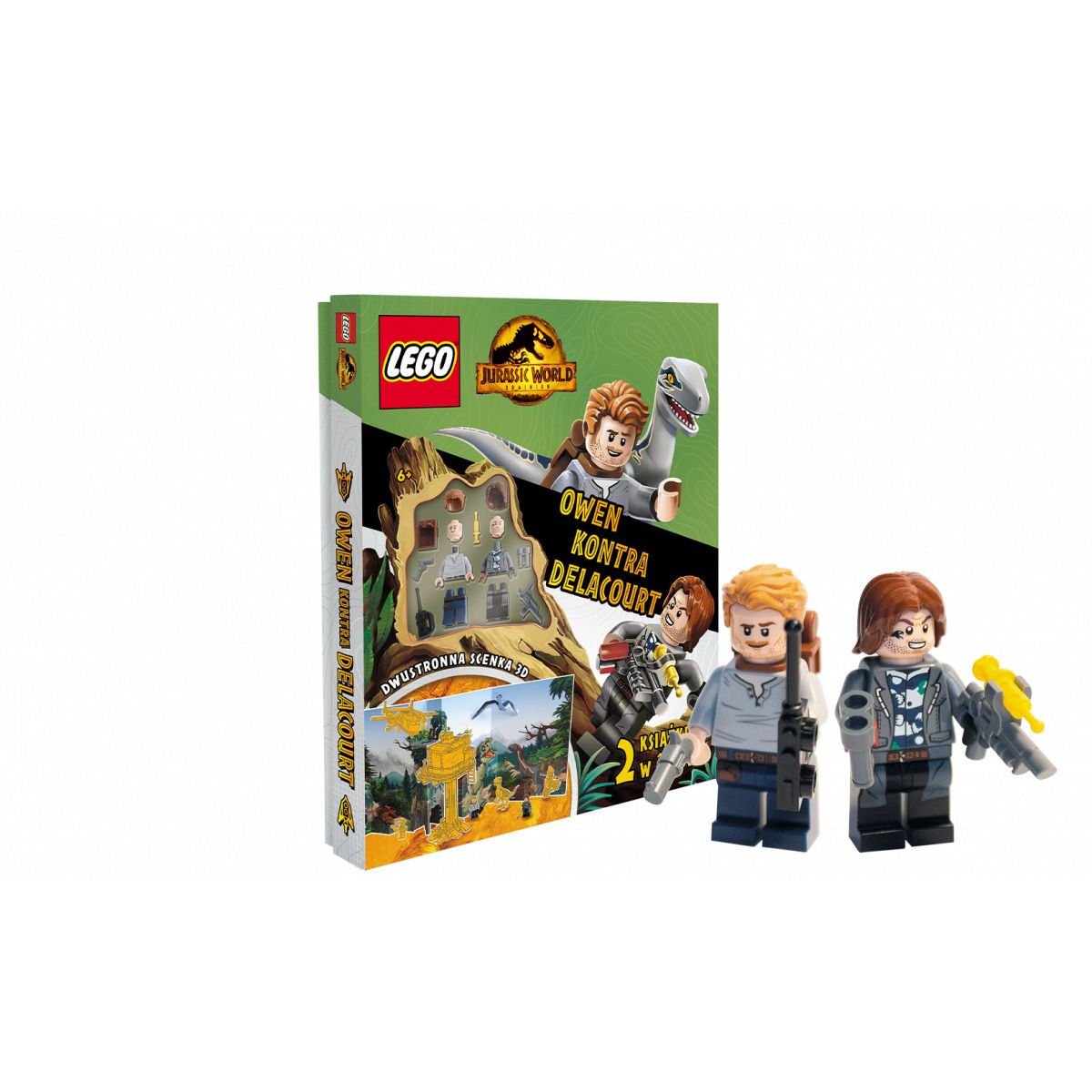 Książka dla dzieci Ameet LEGO® Jurassic World™. Owen kontra Delacourt (PPS6002)