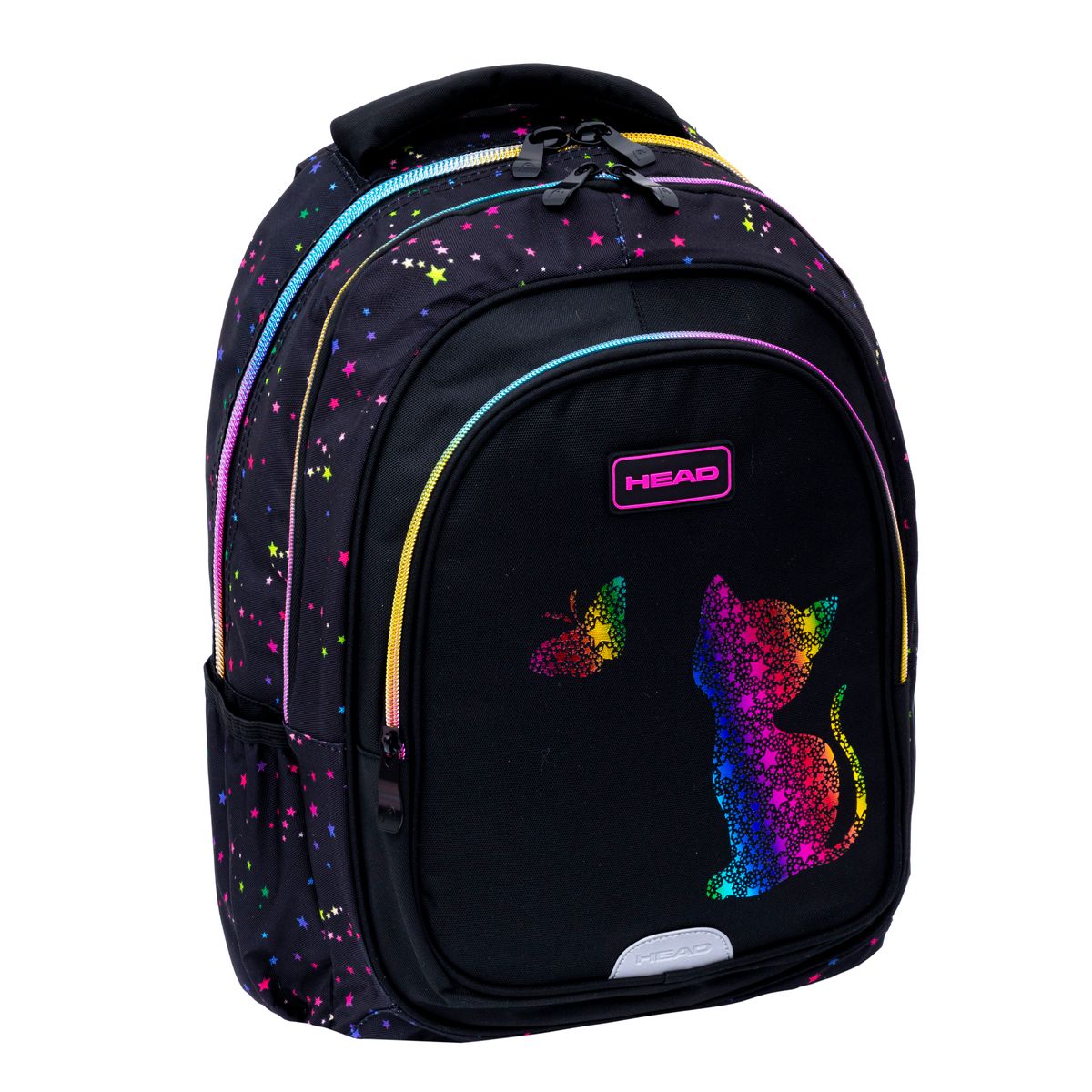 Plecak Golden Effect Rainbow Kitty Head (502025033)