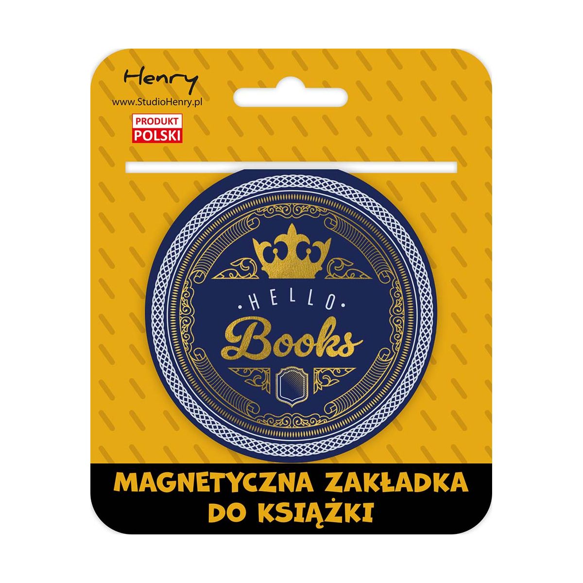Zakładka do książki Henry ZAKŁADKA KULKA 2 HELO BOOKS (5905701487400)