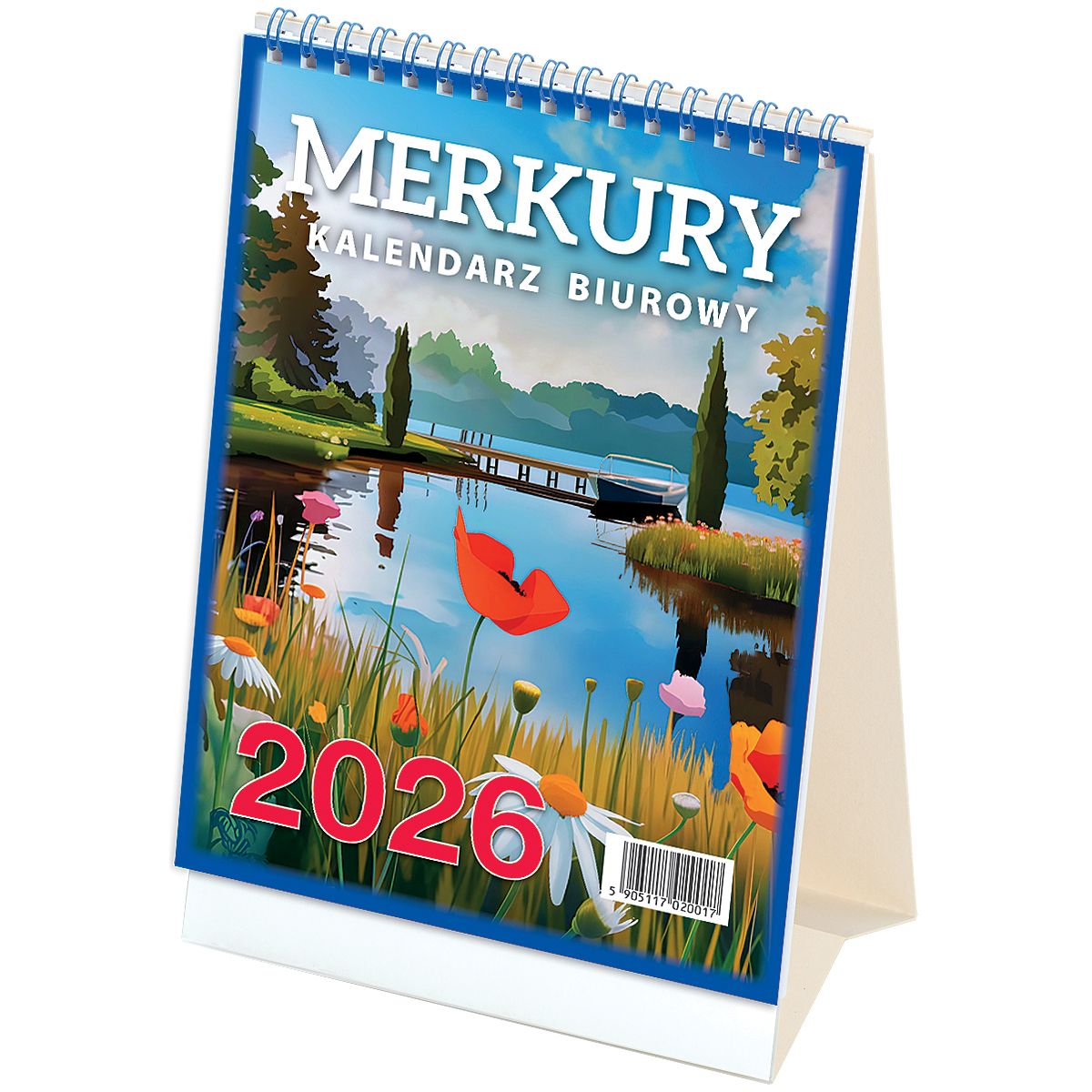 Kalendarz biurkowy (308046) k:510-83 MERKURY 152mm x 225mm Wydawnictwo Telegraph