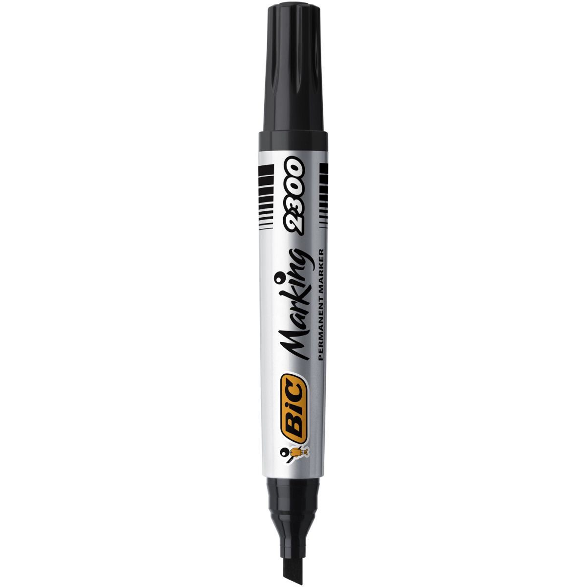 Marker permanentny Bic Marking 2300 czarny 3,7-5,5mm ścięta końcówka (8209263)