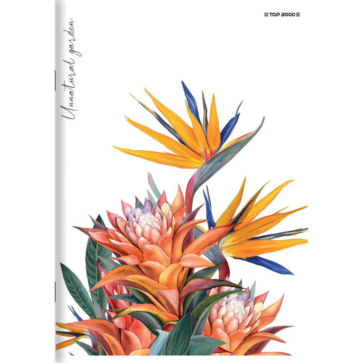 Zeszyt Top 2000 FLOWERS A4 60k. 70g krata (400169430)