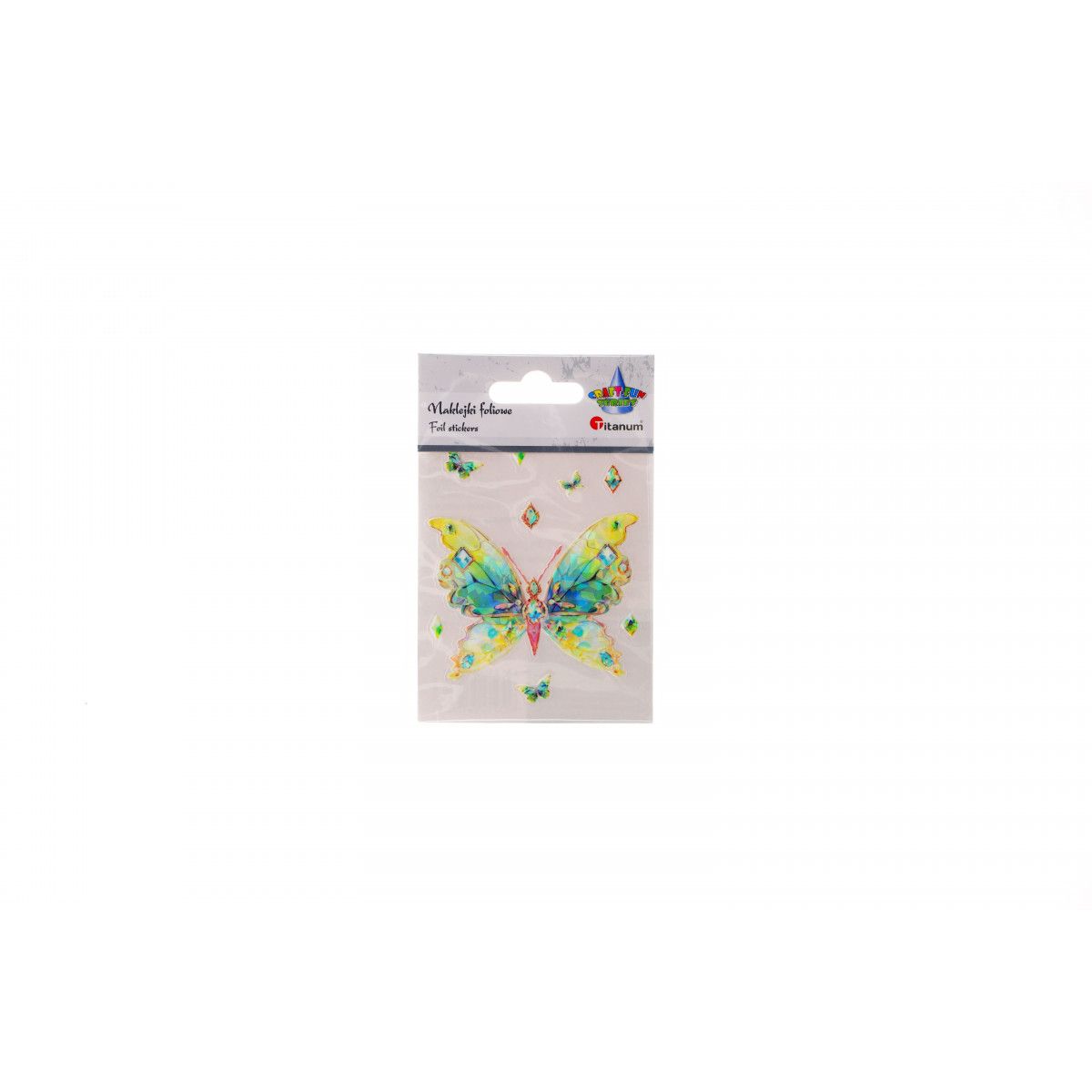 Naklejka (nalepka) Craft-Fun Sereis Motyle foliowe Titanum (25MD008)
