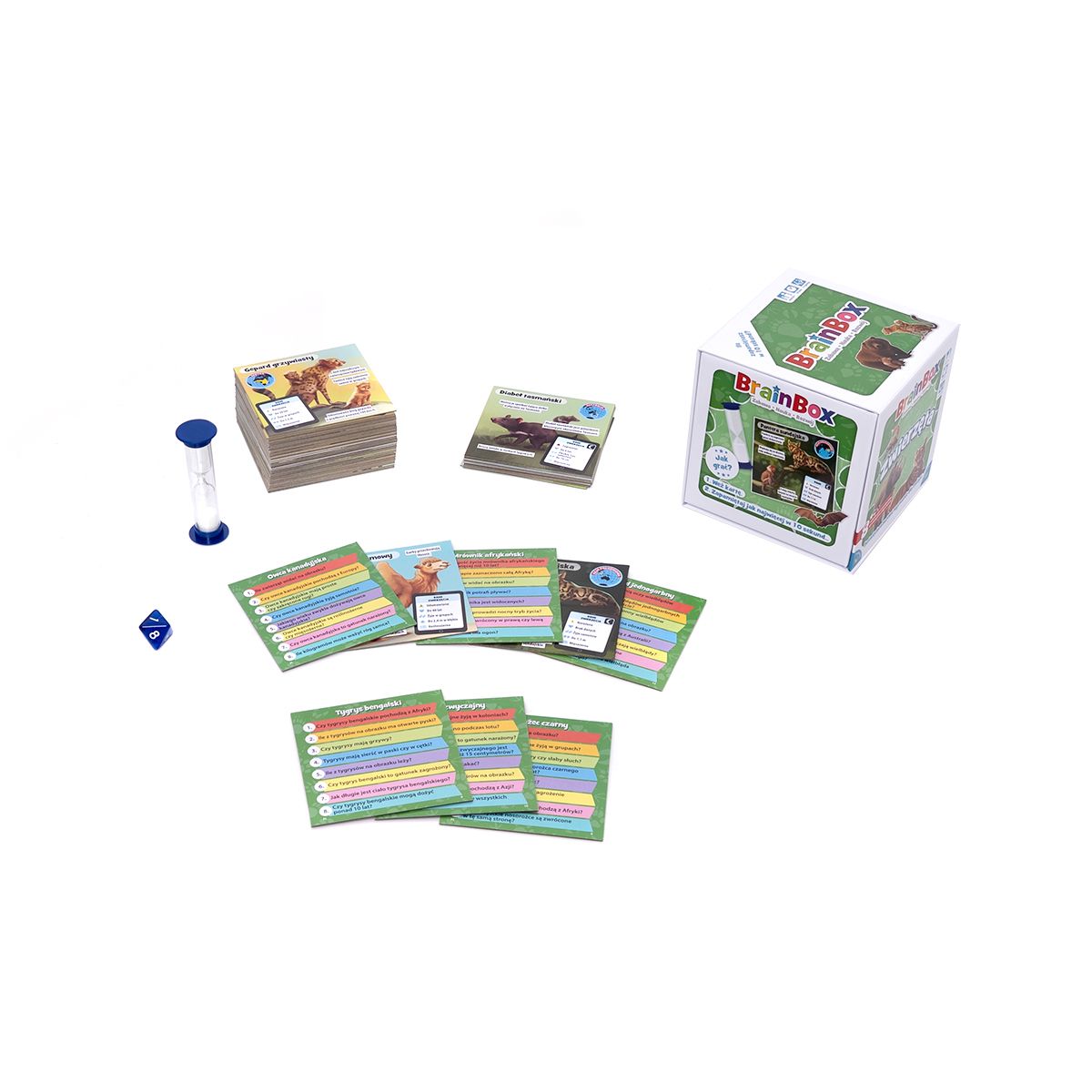 Gra edukacyjna Rebel BrainBox - Zwierzęta (5902650619968)