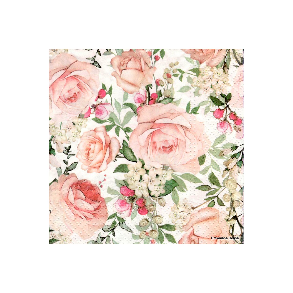 Serwetki Paw Gorgeous Roses mix papier [mm:] 330x330 (SDL122600)