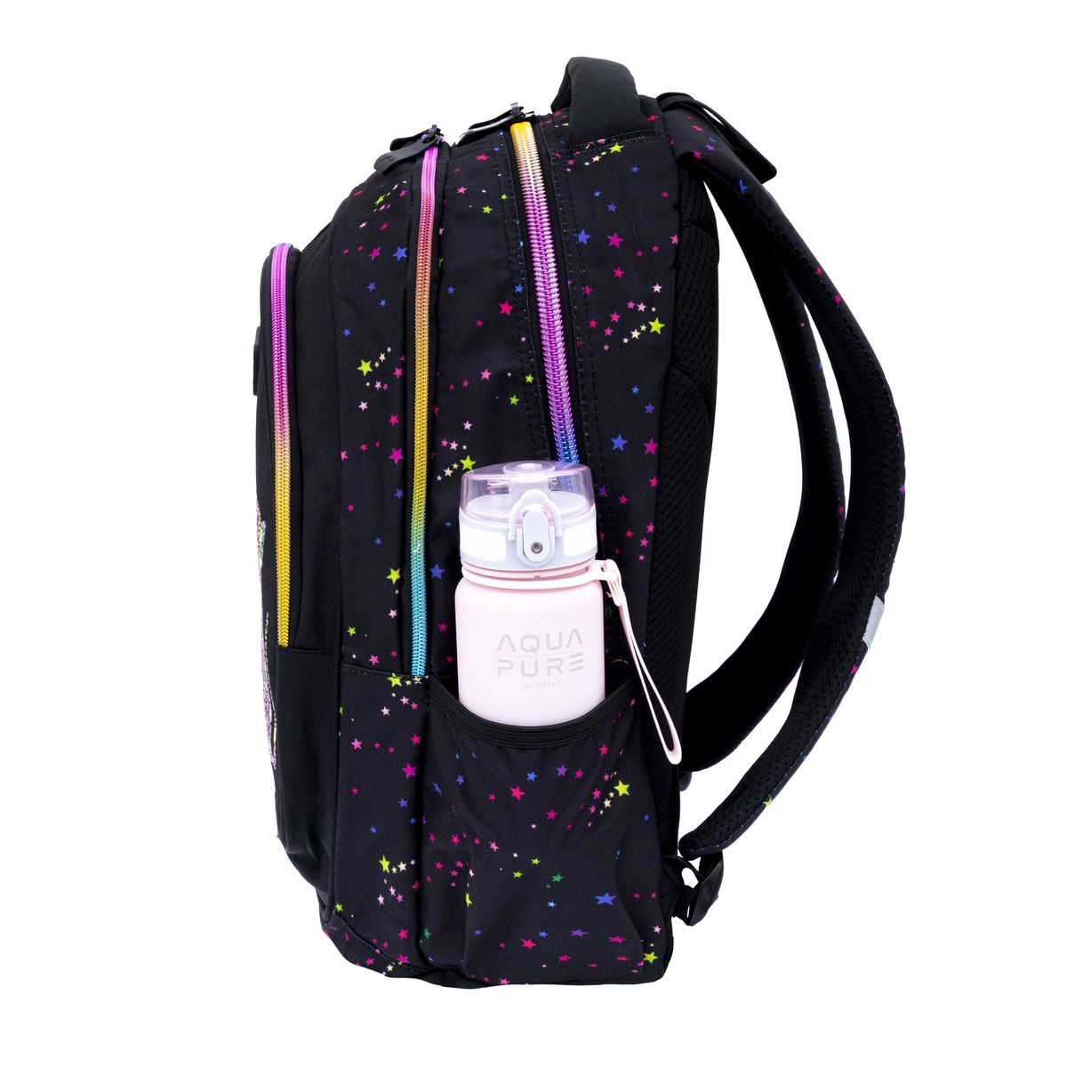 Plecak Golden Effect Rainbow Kitty Head (502025033)