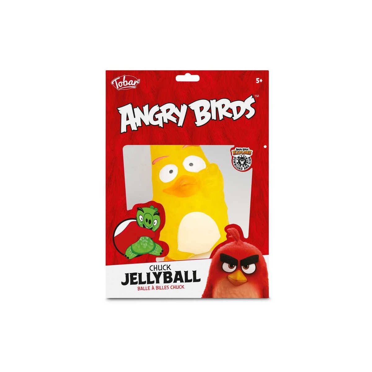 Gniotek Branded Toys Angry Birds Chuck z kulkami