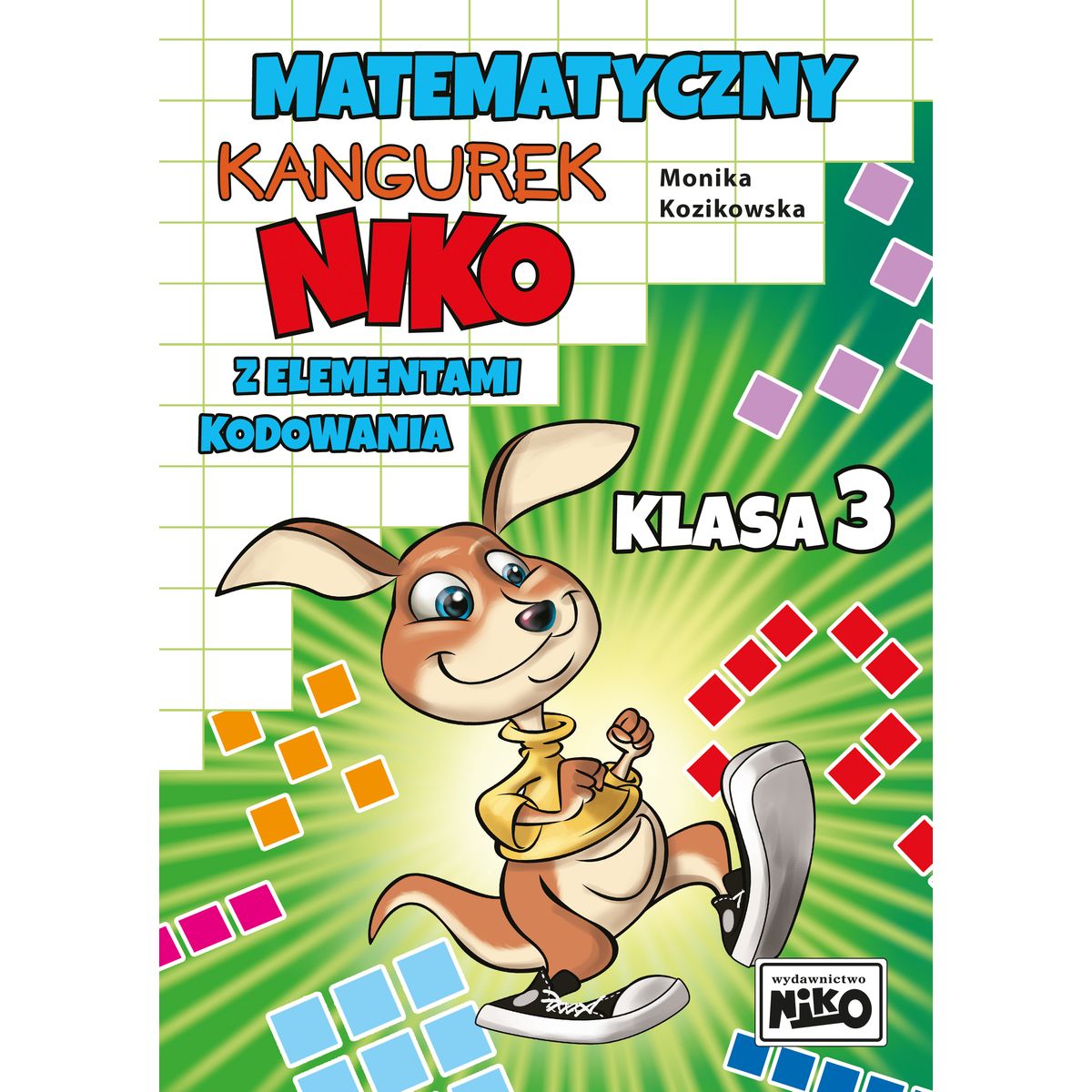 Książeczka edukacyjna Niko Matematyczny kangurek Niko z elementami kodowania. Klasa 3