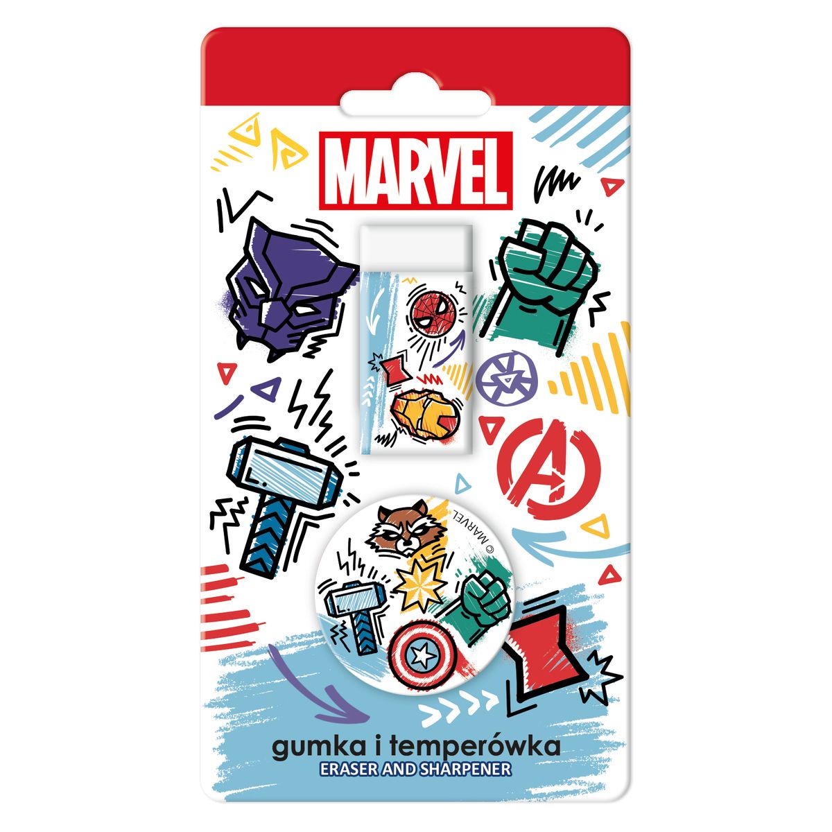 Zestaw szkolny Avengers 2 el. Beniamin (1141320)