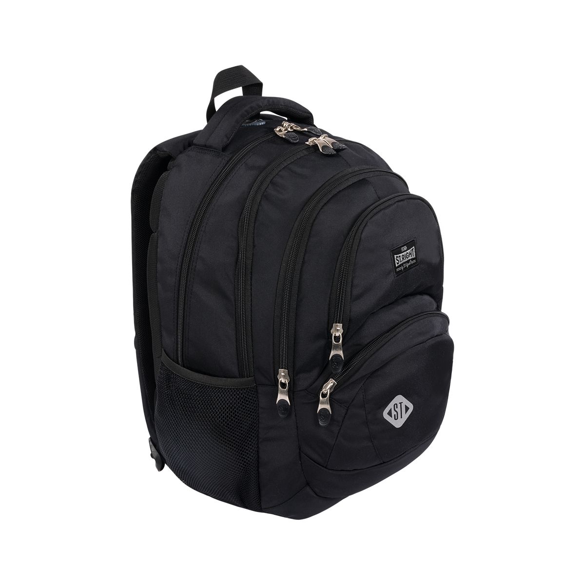 Plecak Stright BLACK VINTAGE 5903235674686 4-KOMORY St.Right (BP-05)