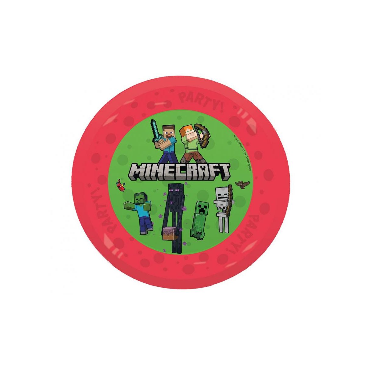 Talerz wielokrotnego użytku 21cm Minecraft Godan (95820)