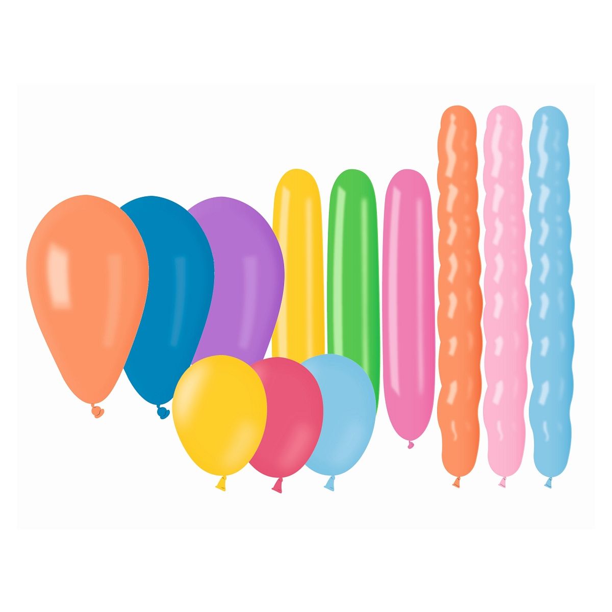 Balon gumowy zestaw mix Godan (gz-ht25)