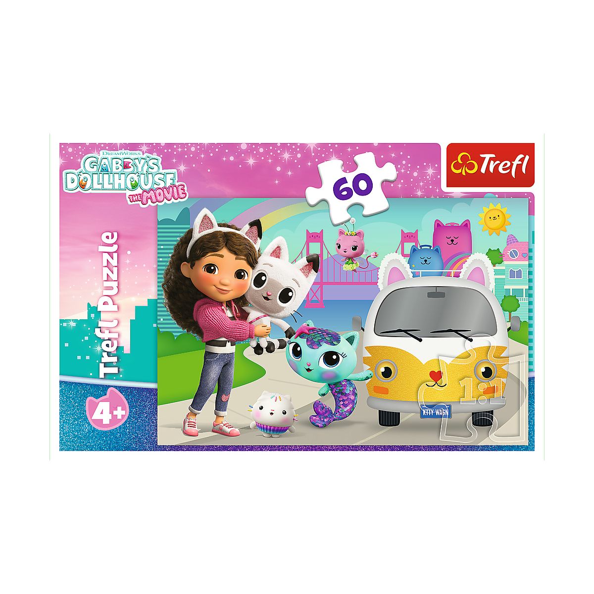 Puzzle Gabby Gabby i kocie przygody Trefl (17415)