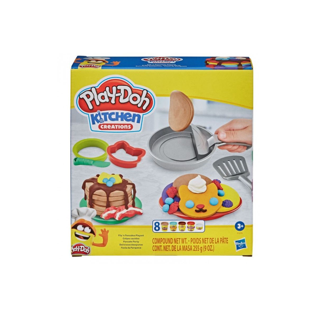 Masa plastyczna dla dzieci zestaw naleśniki mix Playdoh (F1279)