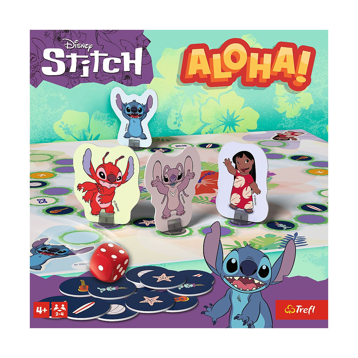 Gra planszowa Stitch Aloha!" Trefl (02657)