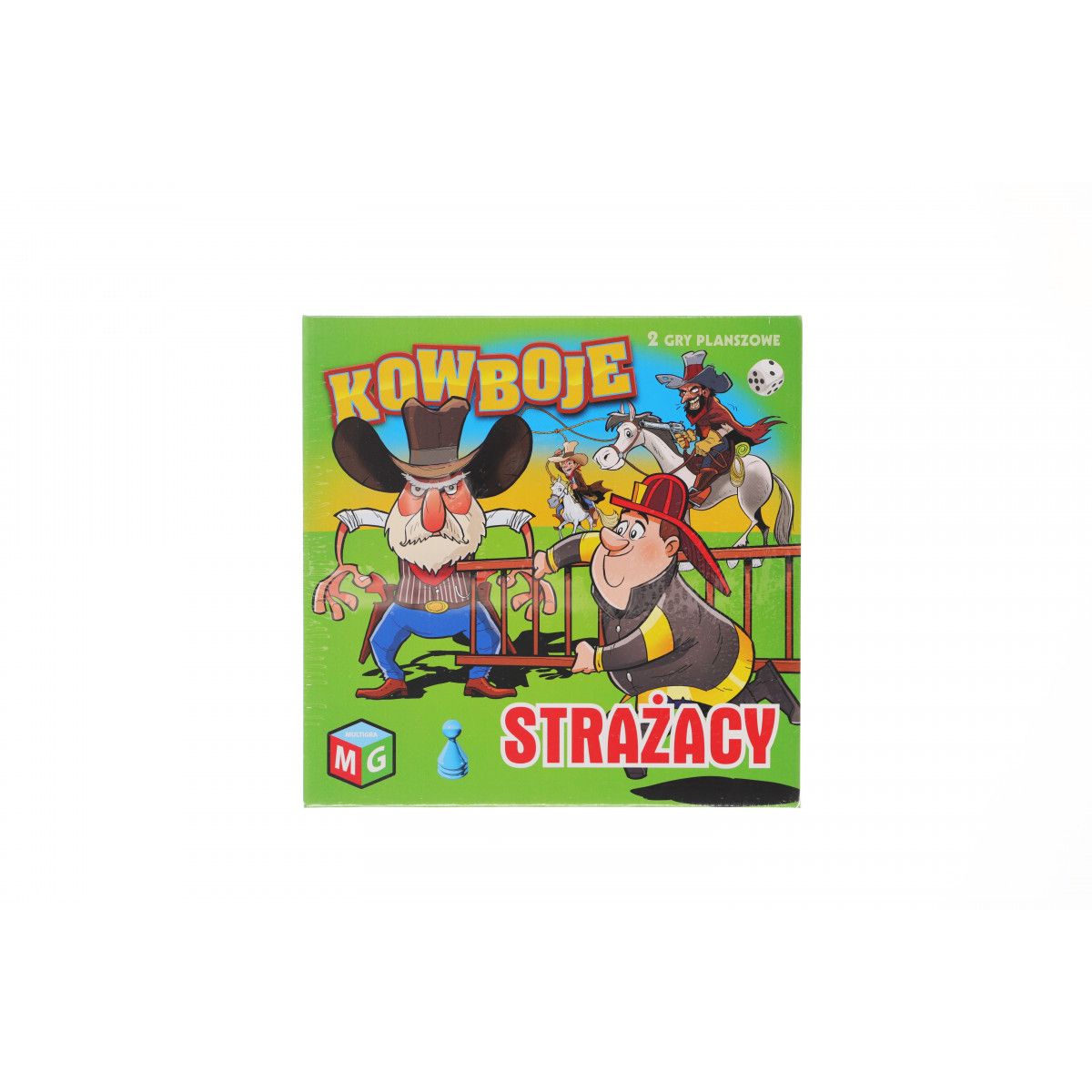 Gra planszowa Multigra KOWBOJE/STRAŻACY