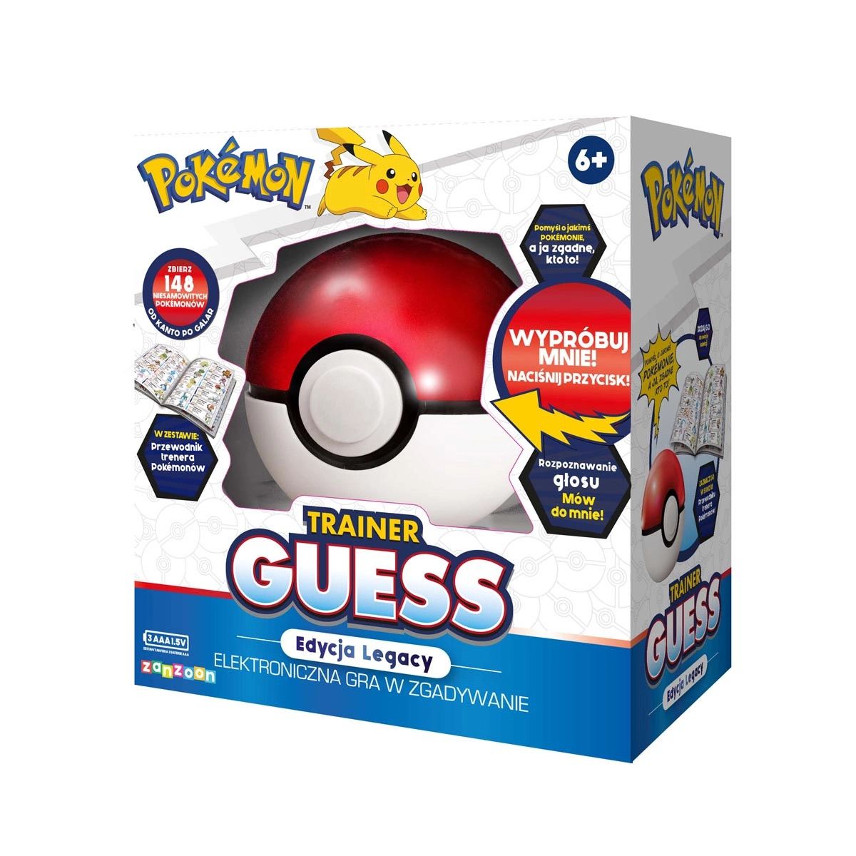 Gra logiczna Orbico Sp. Z O.o. POKEMON Trainer Guess Edycja Legacy (1121118)