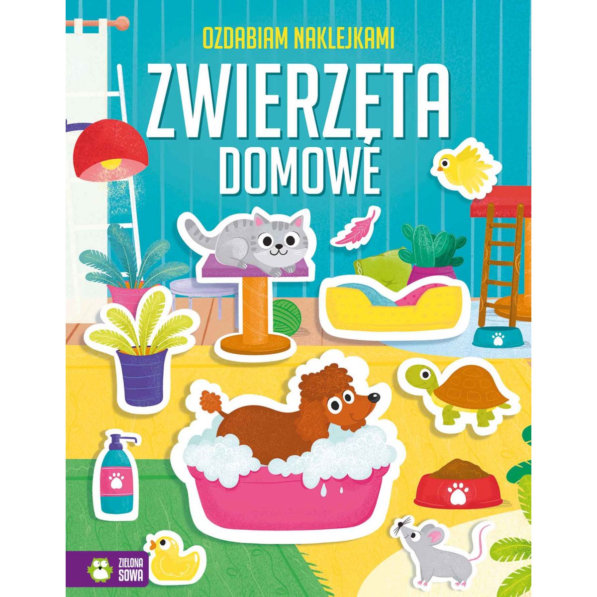 Książeczka edukacyjna Zielona Sowa króliki