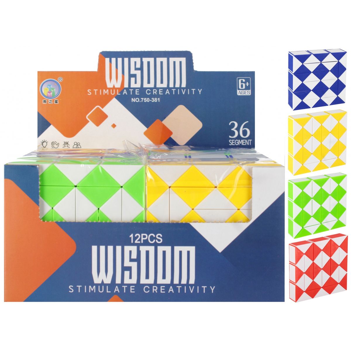 Układanka Mega Creative kostka wąż (531430)