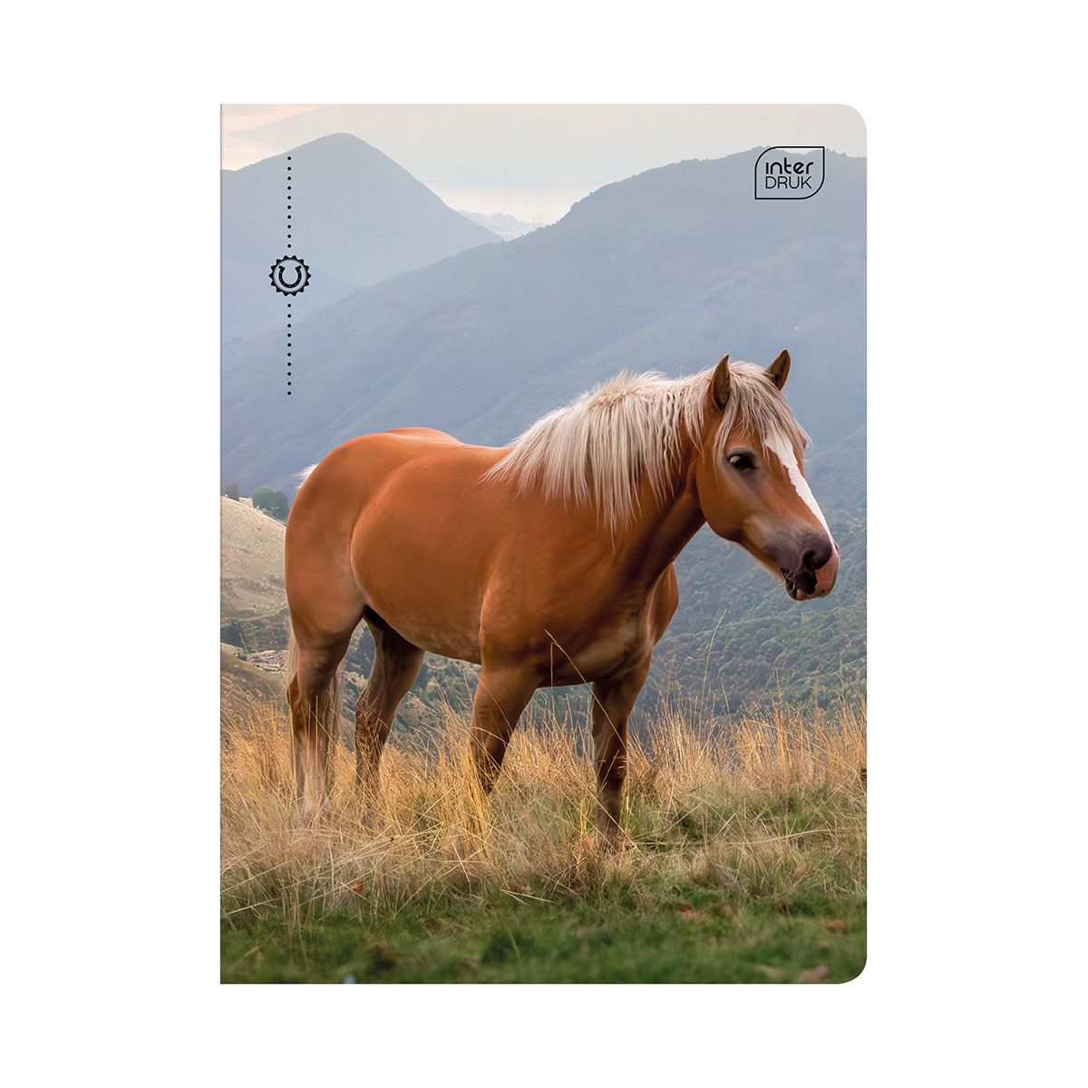 Zeszyt WILD HORSES A5 32k. 70g linia kolor Interdruk