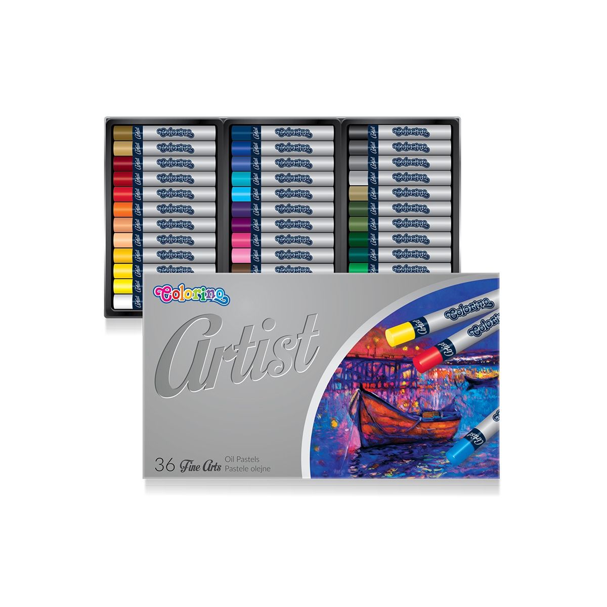 Pastele olejne Patio artist colorino 36 kol. (65726PTR)