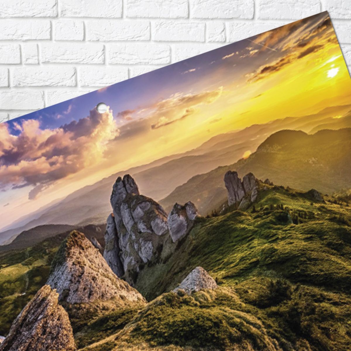 Kalendarz ścienny JEDNODZIELNY GÓRY A4 210mm x 295mm Press