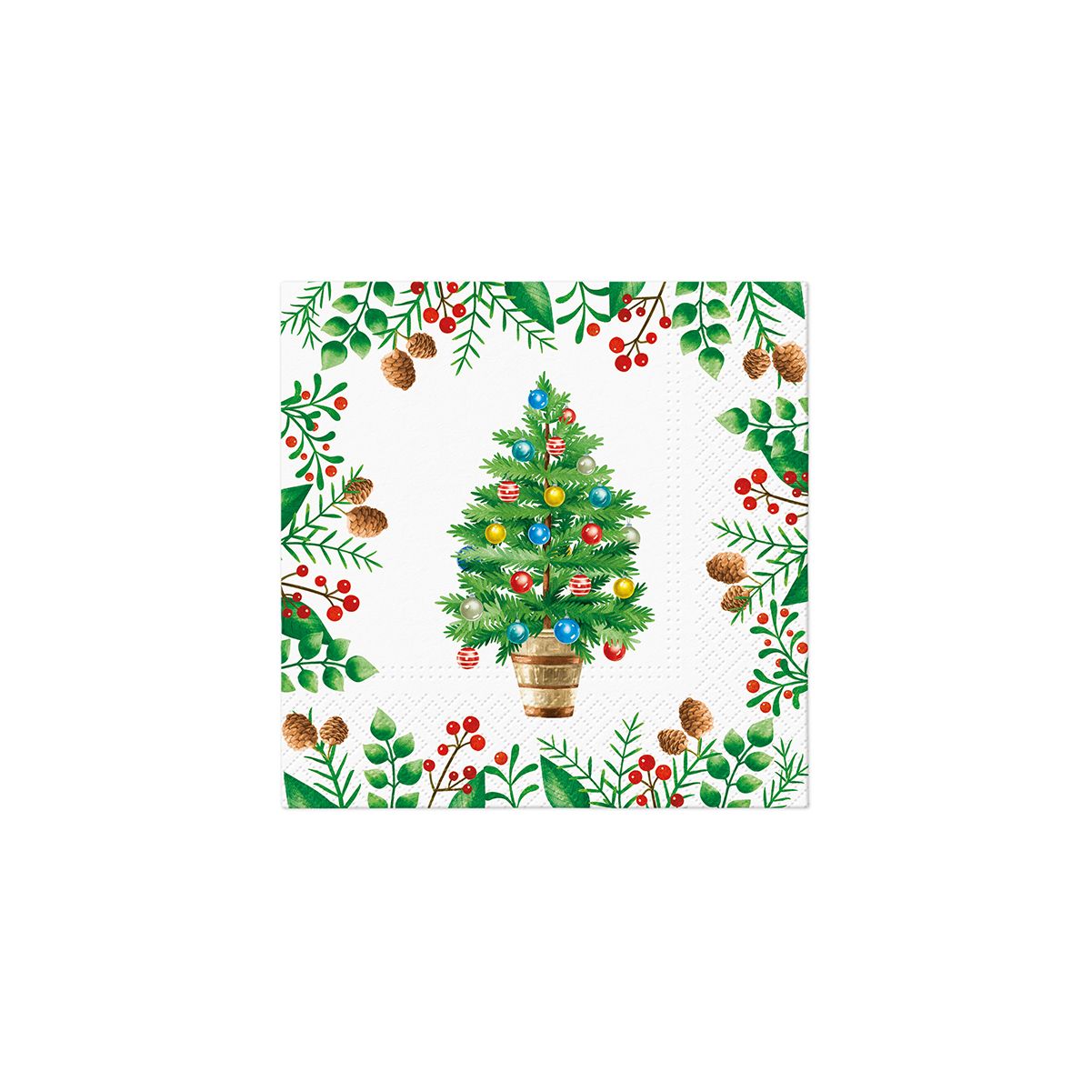 Serwetki BN różne bibuła [mm:] 330x330 Paw (TL234500)