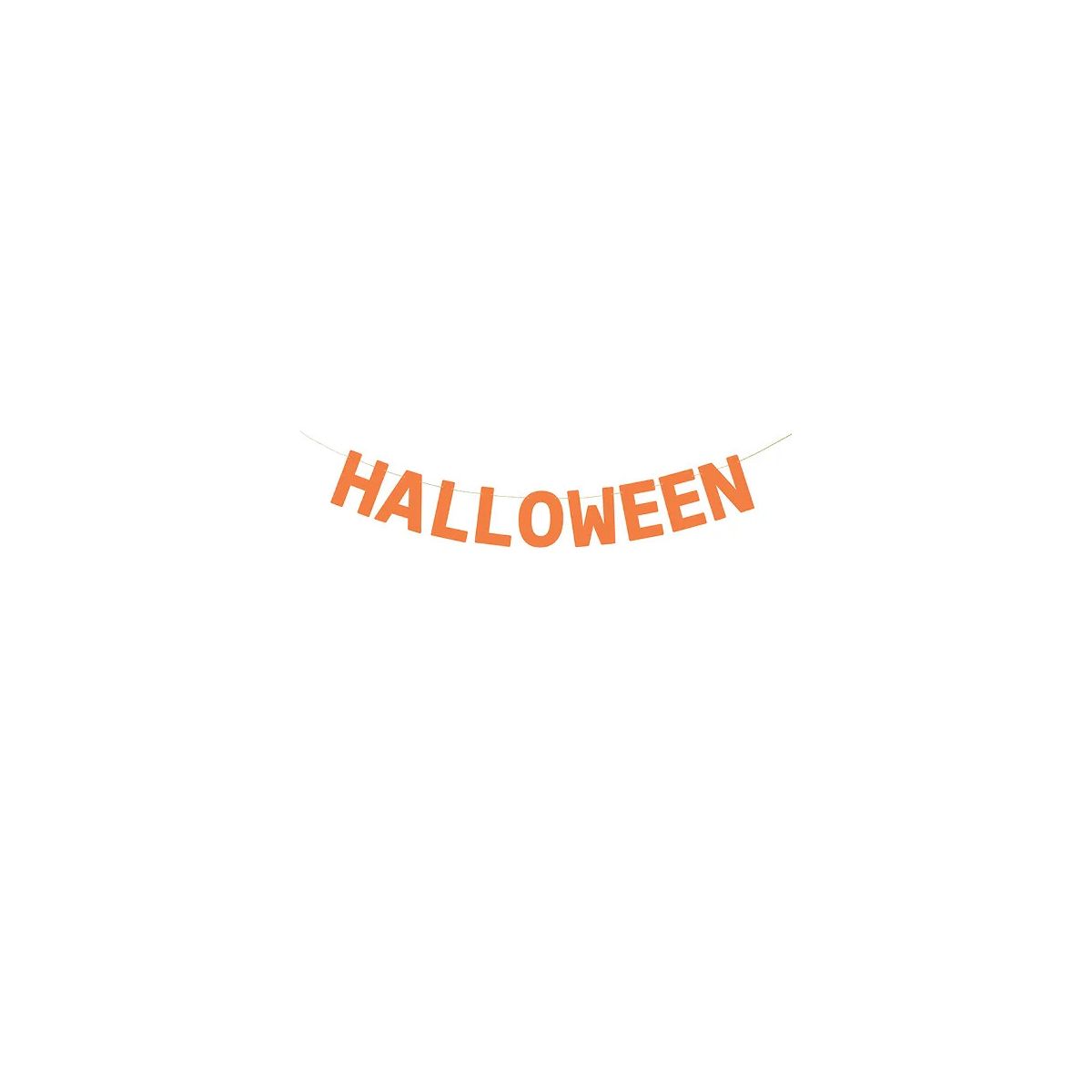 Baner Halloween 2,5m pomarańczowy Partydeco (GRL105)