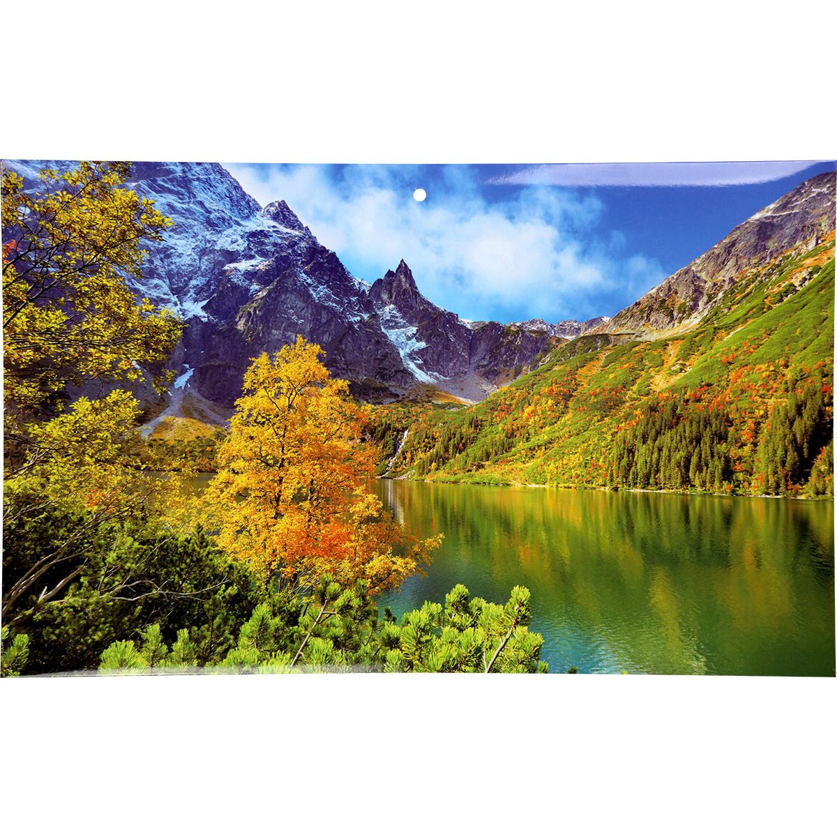 Kalendarz ścienny 5904844530059 Lucrum Trójdzielny 2024 Morskie Oko 320mm x 860mm (KT01)