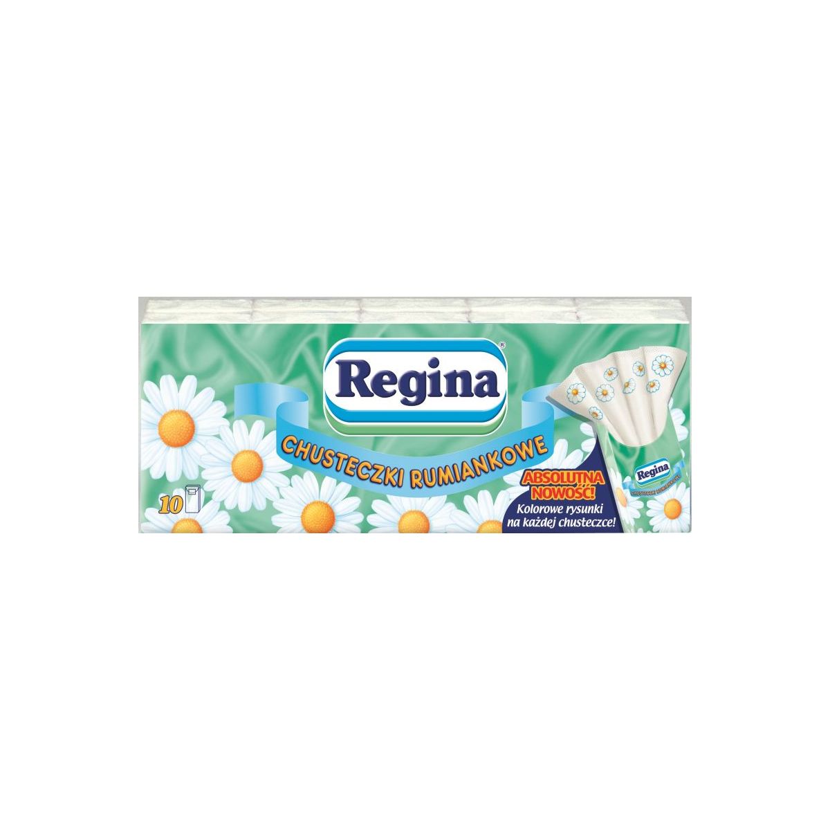 Chusteczki higieniczne Regina 9x10 rumianek 10 szt